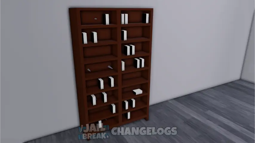 Trapped Bookshelf